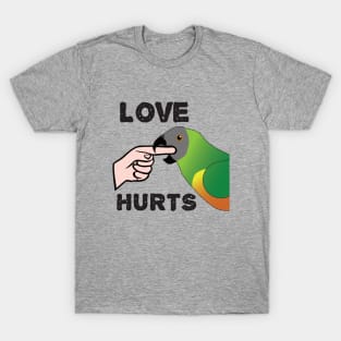 Love Hurts - Senegal Parrot T-Shirt